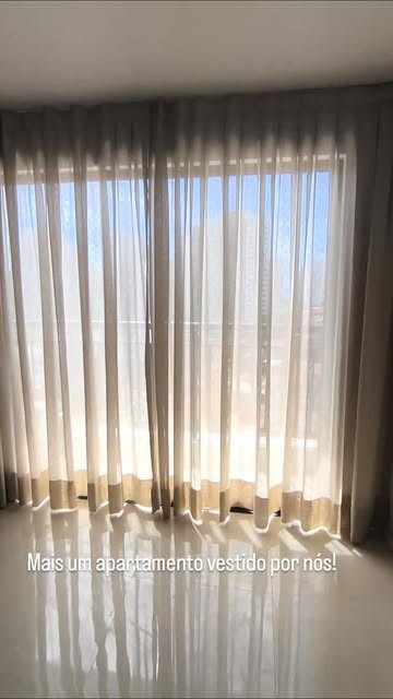 Cortina de voil com luz natural, Cortinas Nordeste