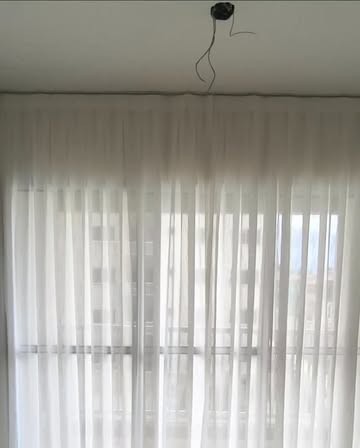 Cortina de tecido blackout com voil, Cortinas Nordeste